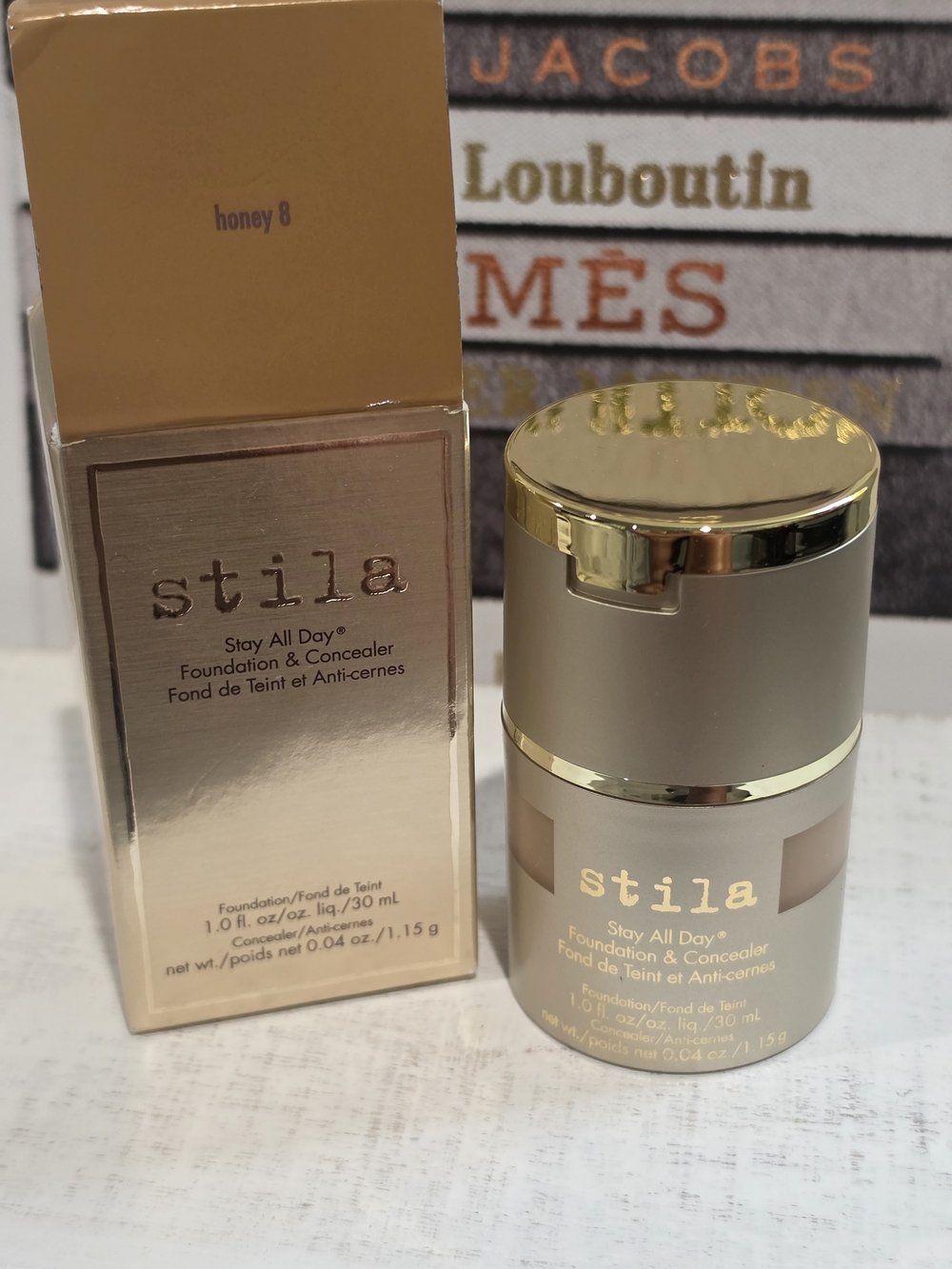 Stila Stay All Day Foundation & Concealer - Honey 8